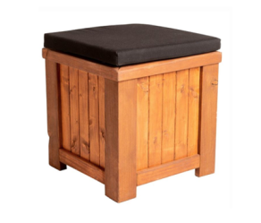 Rustic One Seat Ottoman